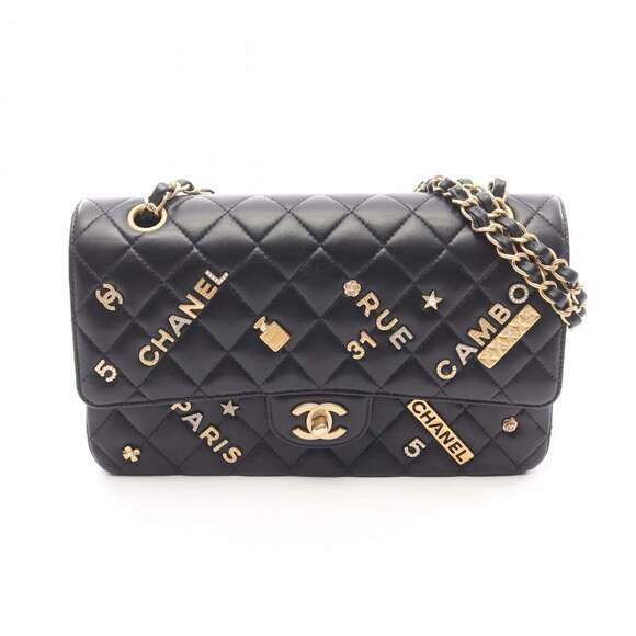 CHANEL Handbags - Chanel Matelassé Double Flap Shoulder Bag/Handbag, Lambskin Leather, Women's,...
